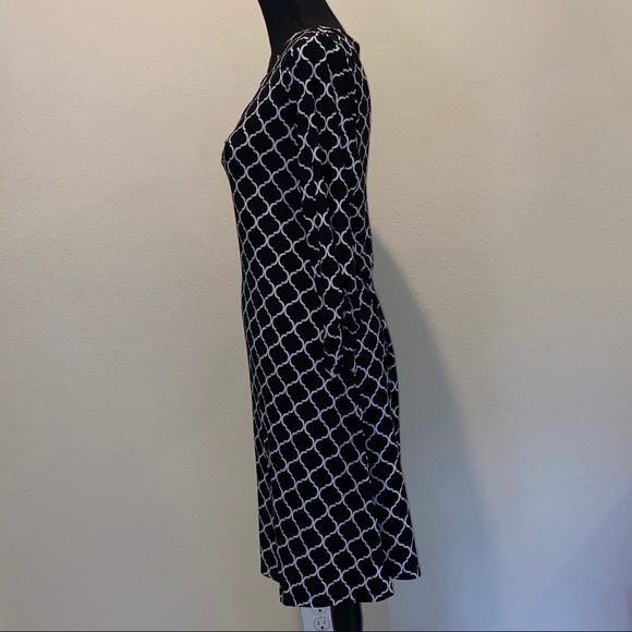Allison Brittney Geometric Print Dress - Picture 2 of 10